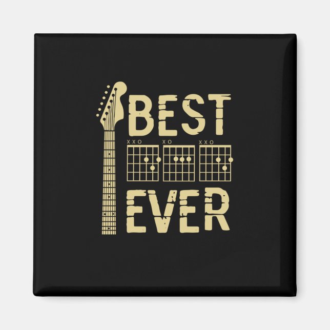 Imán Citas de abuelo | Mejor Guitarra De Papá (Frente)