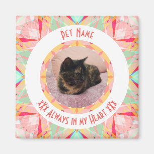 Imán Citas de fotos personalizadas de recuerdo de masco