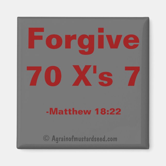 Imán Citas de la Biblia (Frente)