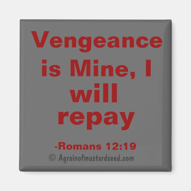 Imán Citas de la Biblia (Frente)