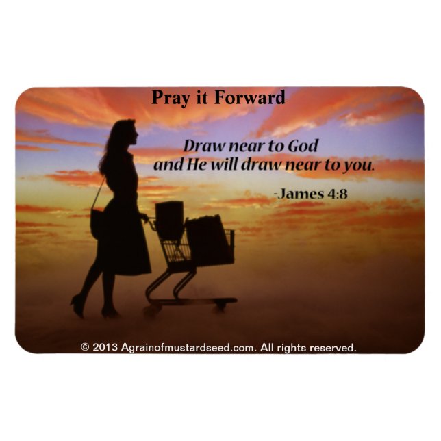 Imán Citas de la Biblia Inspiradoras (Horizontal)