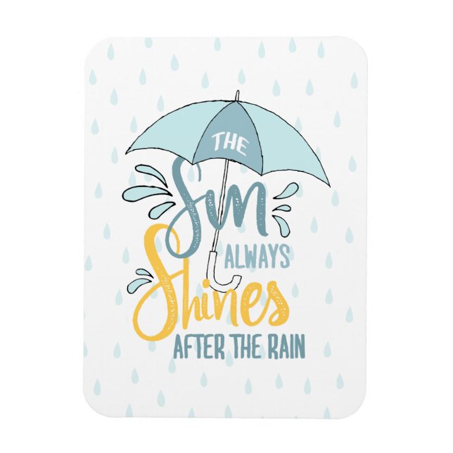 Imán Citas De Sun Rain Citas De Resultados Positivos (Vertical)