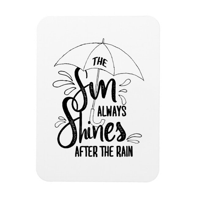 Imán Citas De Sun Rain Citas De Resultados Positivos (Vertical)
