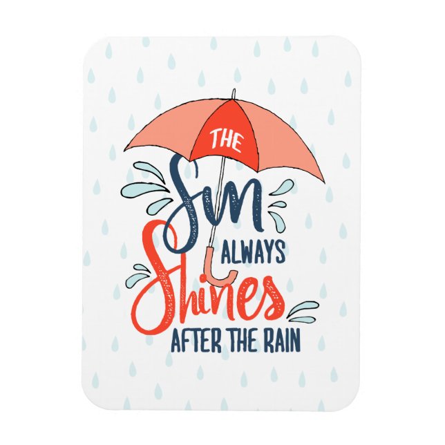 Imán Citas De Sun Rain Citas De Resultados Positivos (Vertical)