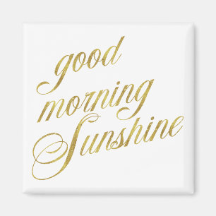 Imán Citas del Relieve metalizado dorado de la cita de