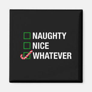 Imán Citas divertidas de Navidad traviesas o agradables