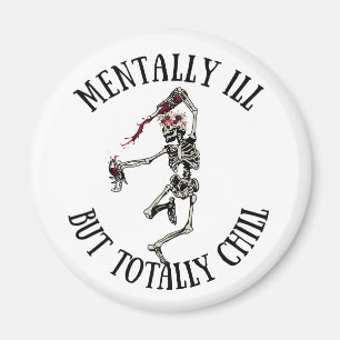 Imán Citas graciosas mentalmente enfermas pero totalmen