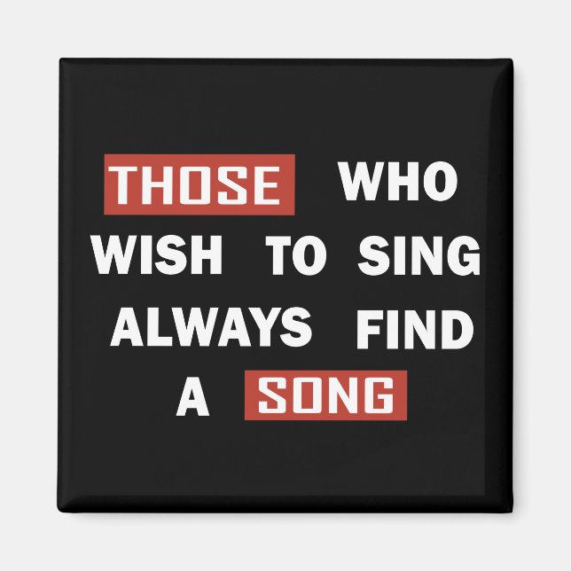 Imán citas motivacionales sobre la vida (Frente)