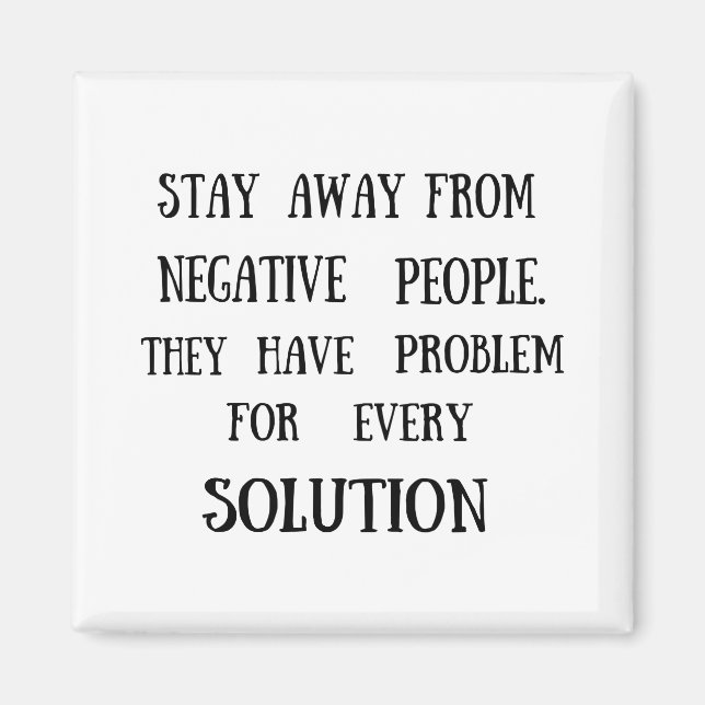 Imán Citas motivacionales y graciosos dichos de vida (Frente)