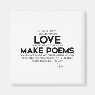 Imán Citas: Rumi: Aprende a amar