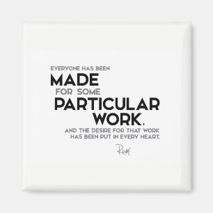 Imán CITAS: Rumi: Trabajo particular