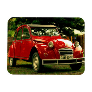 Imán Citroën Rojo 2CV