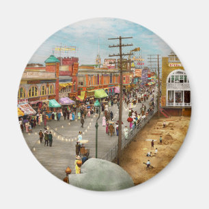 Imán City - Atlantic City NJ - Steel Pier 1909