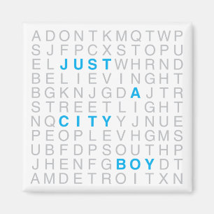 Imán City Boy Magnet