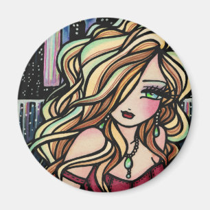 Imán "City Chica" Mermaid Magnet