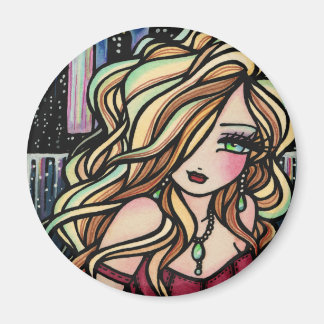Imán "City Chica" Mermaid Magnet