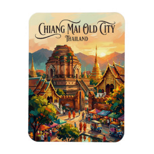 Imán Ciudad Antigua de Chiang Mai Tailandia