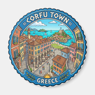 Imán Ciudad Antigua de Corfú Grecia