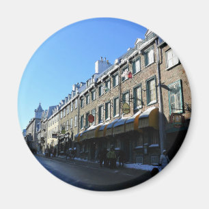 Imán Ciudad Antigua de Quebec, Quebec, Canadá