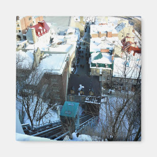 Imán Ciudad Antigua de Quebec, Quebec, Canadá