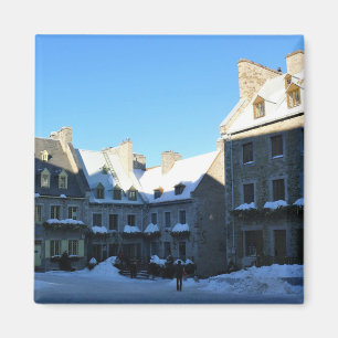Imán Ciudad Antigua de Quebec, Quebec, Canadá