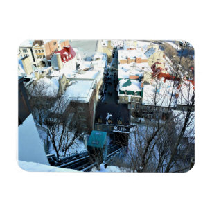 Imán Ciudad Antigua de Quebec, Quebec, Canadá