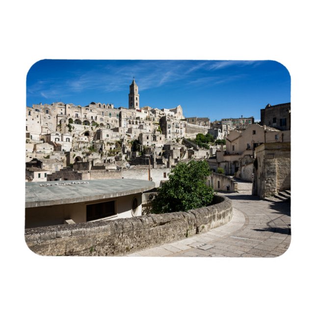 Imán Ciudad antigua de Sassi di Matera (Horizontal)