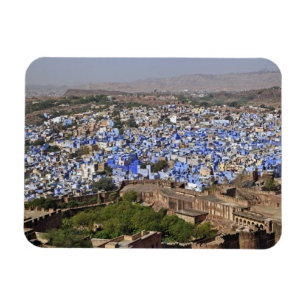 Imán Ciudad Azul vista desde el fuerte de Mehrangarh /