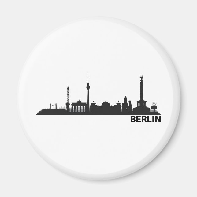 Imán Ciudad Berlín - horizonte 1c (Frente)