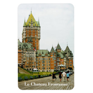 Imán Ciudad Canadá de Le Chateau Frontenac Québec