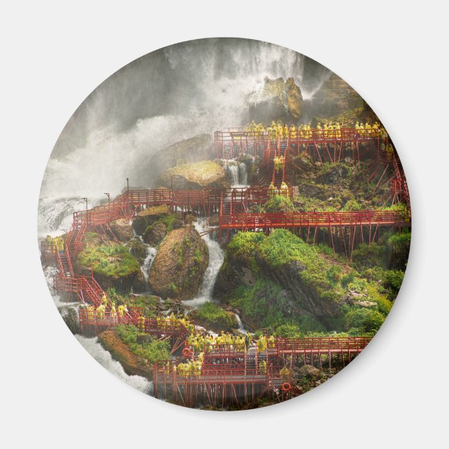 Imán Ciudad - Cataratas del Niágara NY - Paseo por la C (Frente)