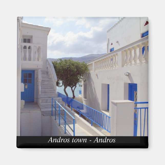 Imán Ciudad de Andros - Andros (Frente)