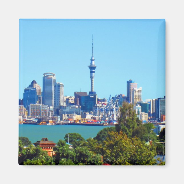 Imán ciudad de Auckland (Frente)