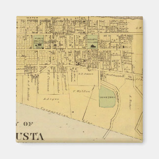 Imán Ciudad de Augusta con Tietzville, Foster