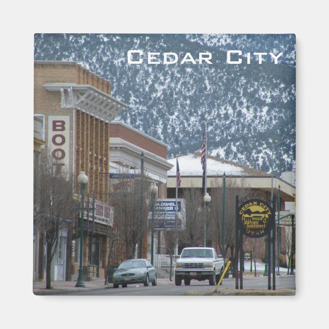 Imán Ciudad de Cedar (Frente)