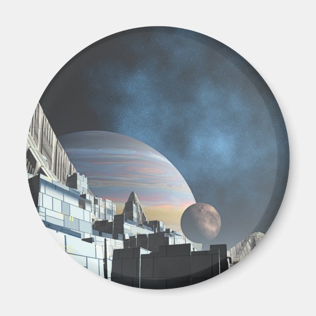 Imán Ciudad de Ciencia Ficción (Frente)