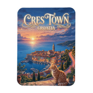 Imán Ciudad de Cres, Cres, Croacia Croacia