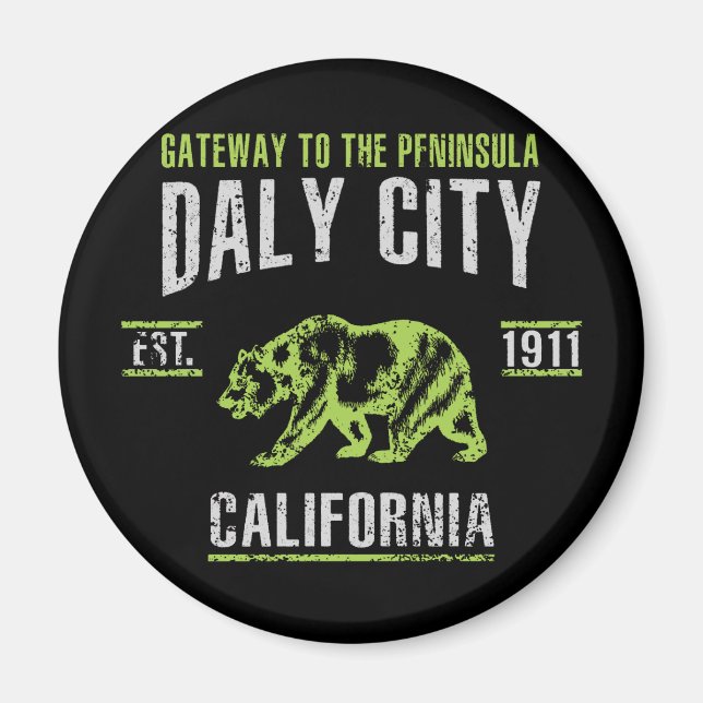 Imán Ciudad de Daly (Frente)