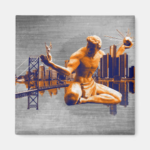 Imán Ciudad de Detroit