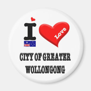 Imán CIUDAD DE GREATER WOLLONGONG - Amo