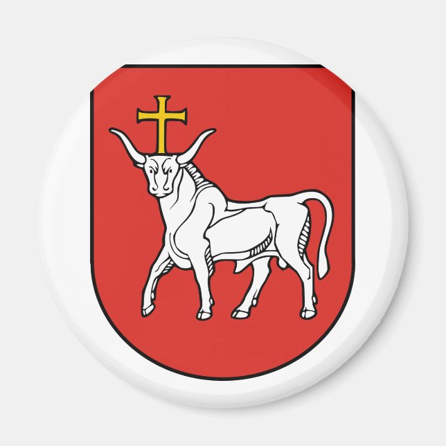 Imán Ciudad de Kaunas, Lituania (Frente)