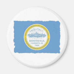 Imán Ciudad de la bandera de Boston