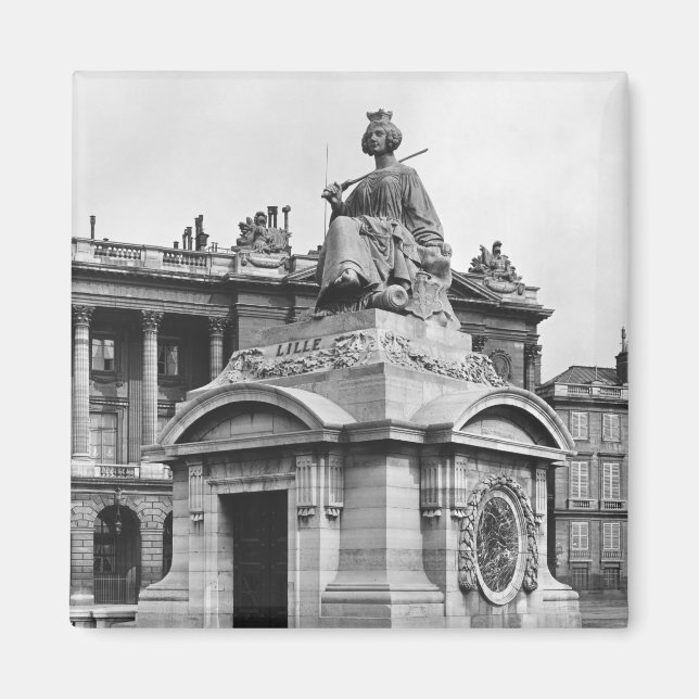 Imán Ciudad de Lille, 1838 (Frente)