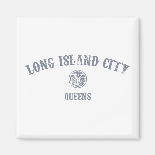Imán Ciudad de Long Island (Frente)