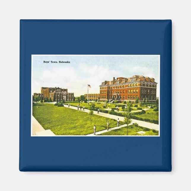 Imán Ciudad de los Niños, Nebraska (Frente)