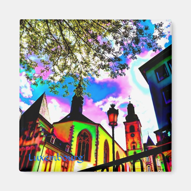 Imán Ciudad de Luxemburgo (Frente)