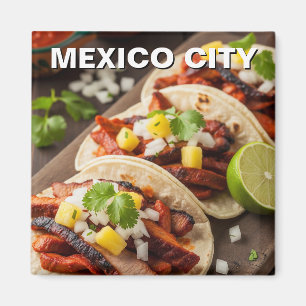 Imán Ciudad de México Tacos al pastor