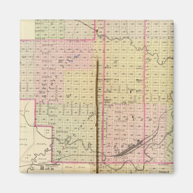 Imán Ciudad de Nebraska, Nebraska (Frente)