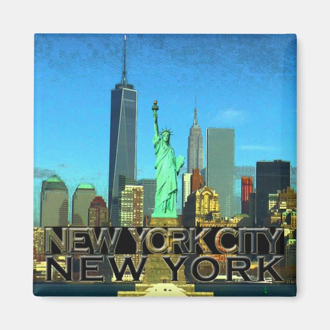 Imán Ciudad de Nueva York (Frente)