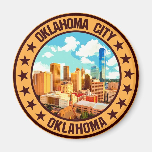 Imán Ciudad de Oklahoma (Frente)